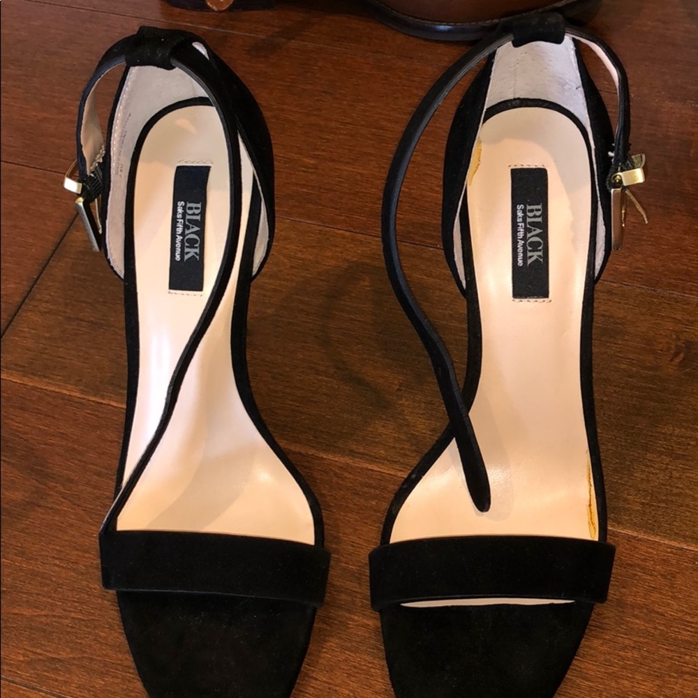 black saks fifth avenue heels